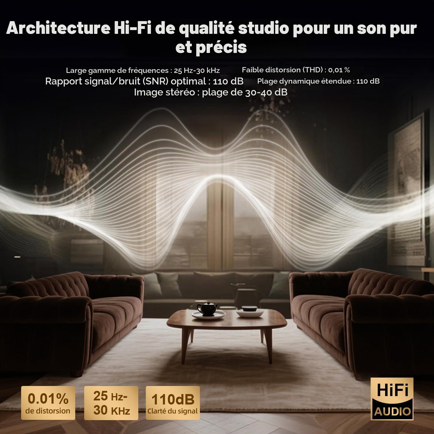 5.1.4 Chaînes Hi-FI avec Dolby Atmos, 900W Barre de Son TV avec Caisson de 25 Hz Basses, Enceintes Centrales avec 4 Enceintes Satellites, Système Audio Home Cinéma pour Téléviseur, eARC