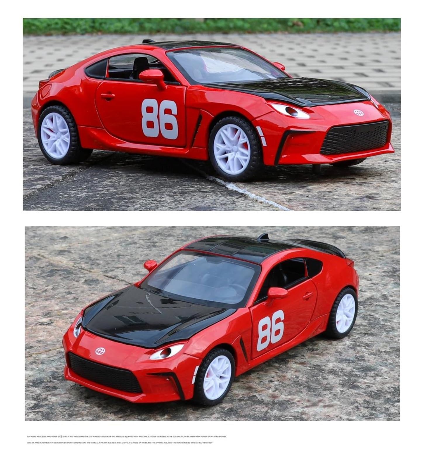 Amazon.co.jp: ダイキャストカー 1:32スケール に適合 トヨタ GR86