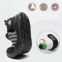 Zapatillas Deportivas Hombre Mujer Impermeables Ligero Zapatos para Correr Casual Gimnasio Sneaker3