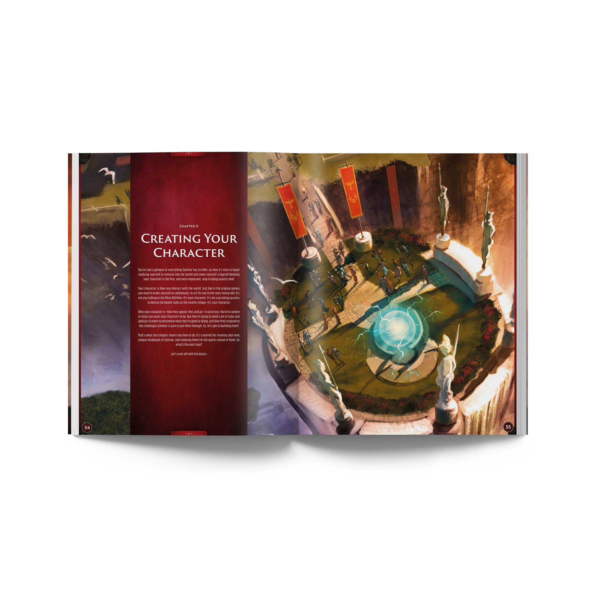 Steamforged Games | RuneScape Kingdoms: The Roleplaying Game | RPG | Core Book | Ages 14+ | Game in English