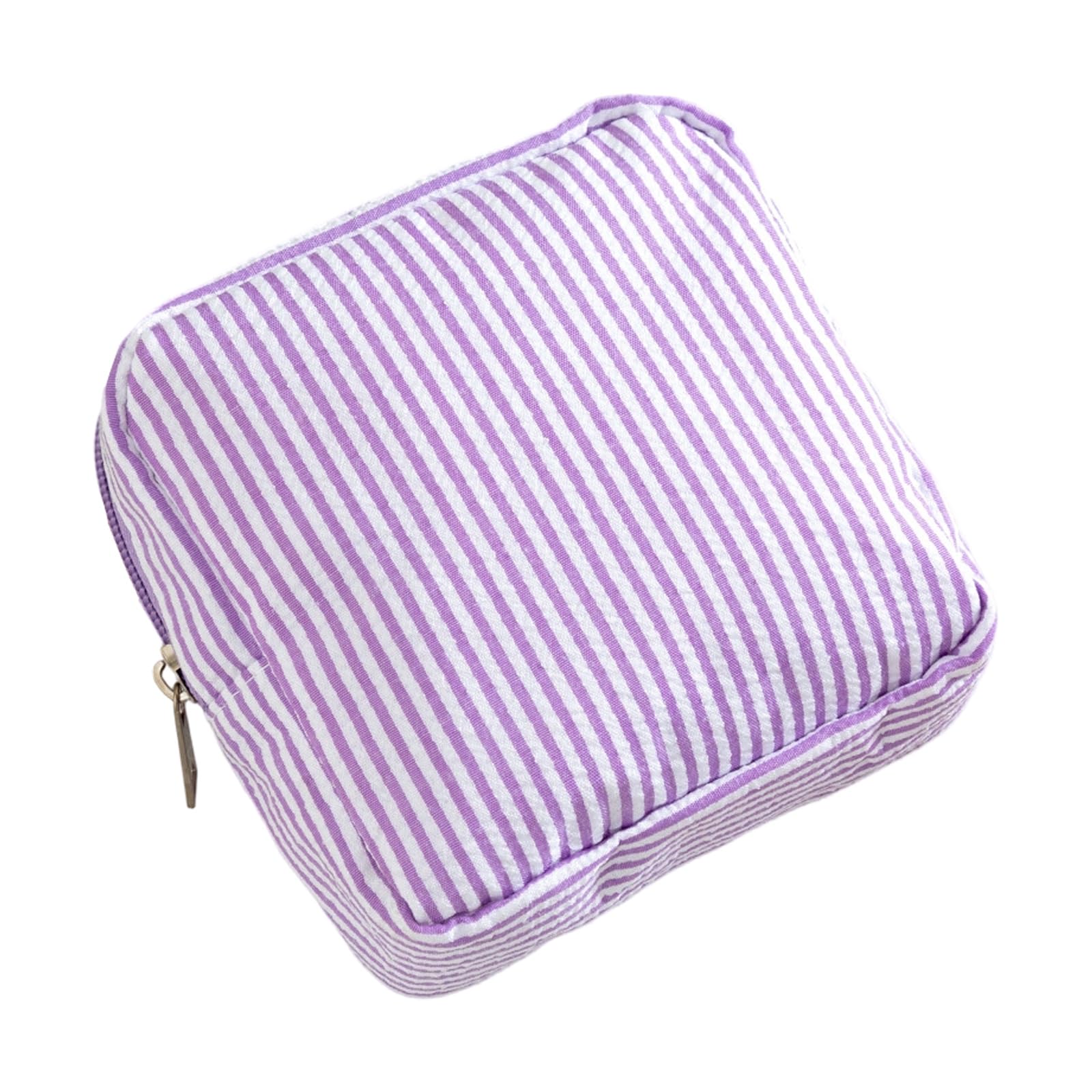 Zeiwohndc Bubble Weave Travel Cosmetic for Makeup Accessories and Tampons Portable Multipurpose Bubble Weave Small Storage Bag