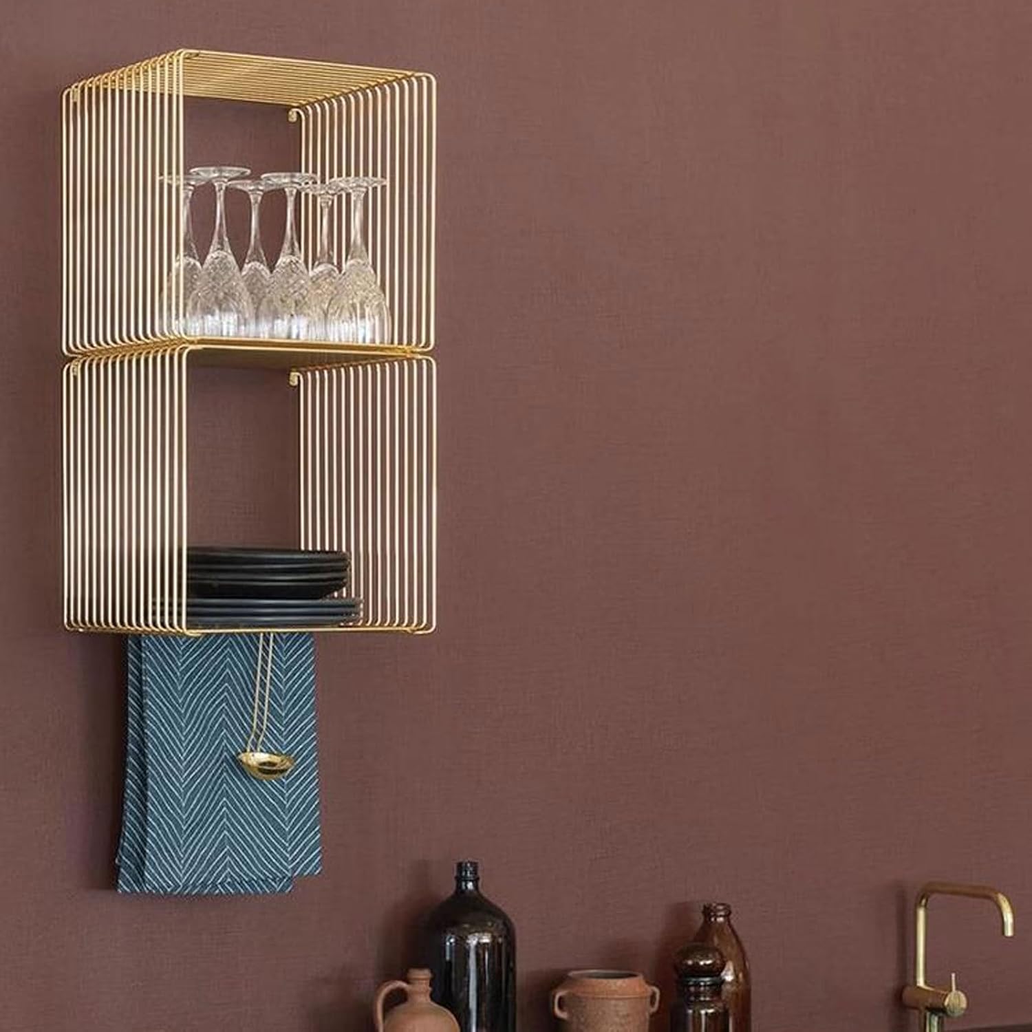 ウォール シェルフ 小物入れ スペースエイジ ウーテンシロ リ