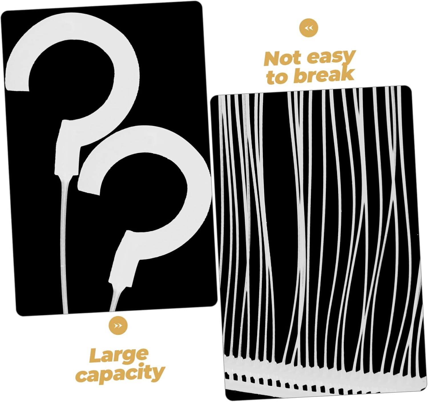 KALLORY 5000pcs Efficient Tagging Fasteners Clothing Tag Barbs Label Holder for Price Tags