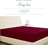 Vista 138 de Carressa Linen Sábana bajera ajustable 100% algodón tamaño King – Sábana bajera de 800 hilos King de algodón, lujosamente suave, refrescante