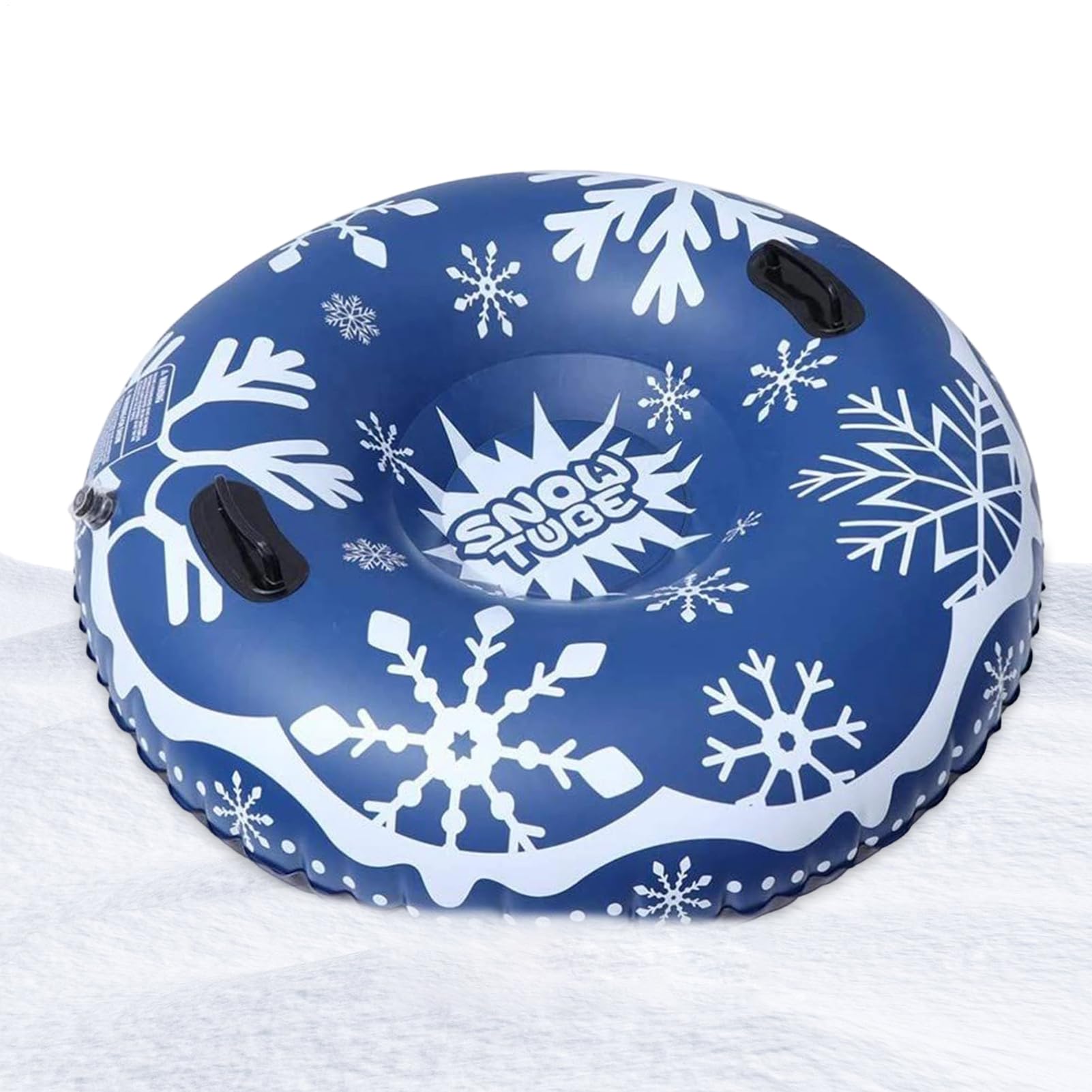 Anello da neve gonfiabile: spesso anello da slitta gonfiabile per l'inverno, robusto per scivolare all'aperto, vialetti, piscine, spiagge, feste e riunioni
