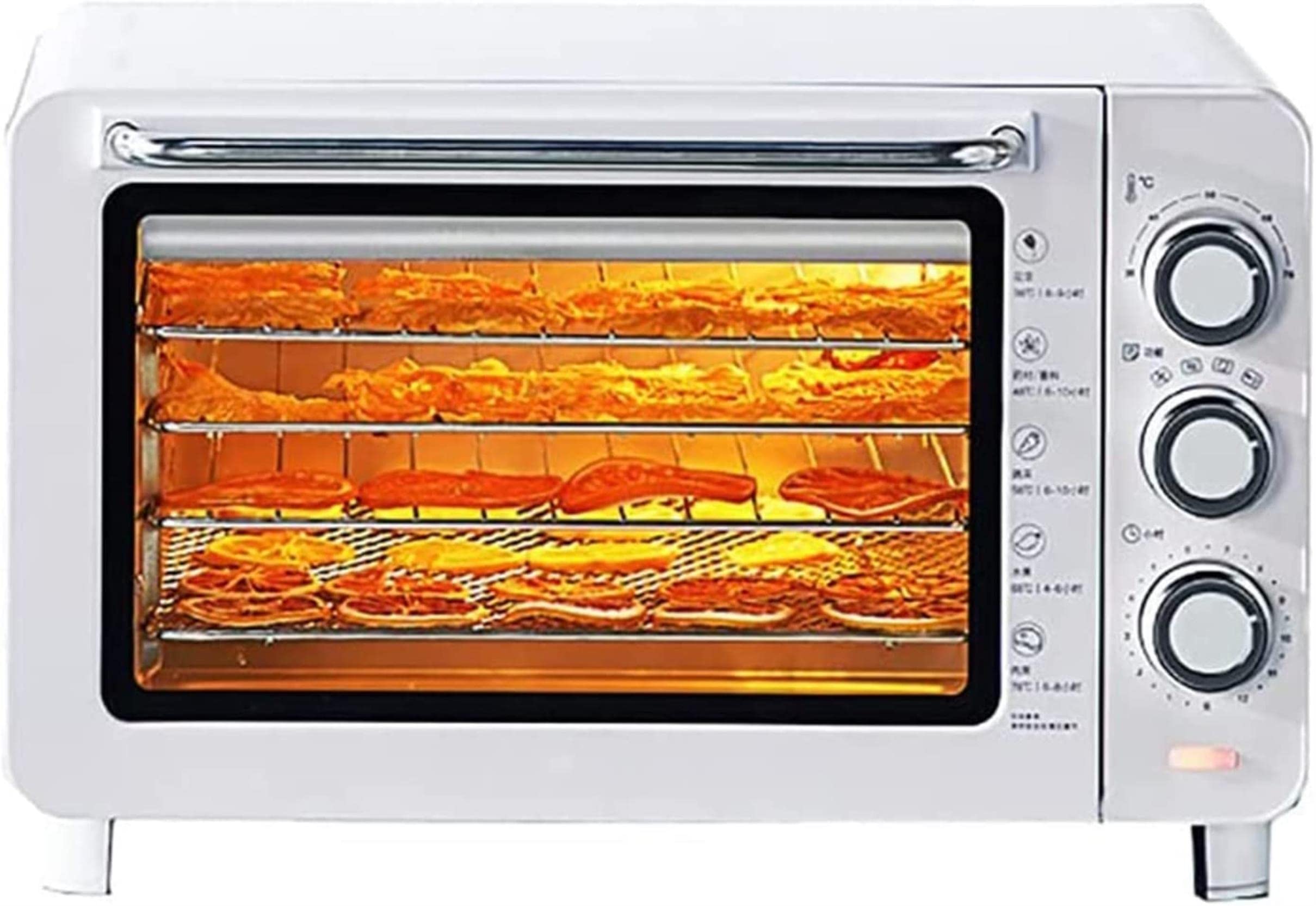 Buy Food Dehydrator, 4 Layers Commercial Stainless Steel Fruit