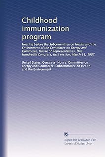 Childhood immunization program