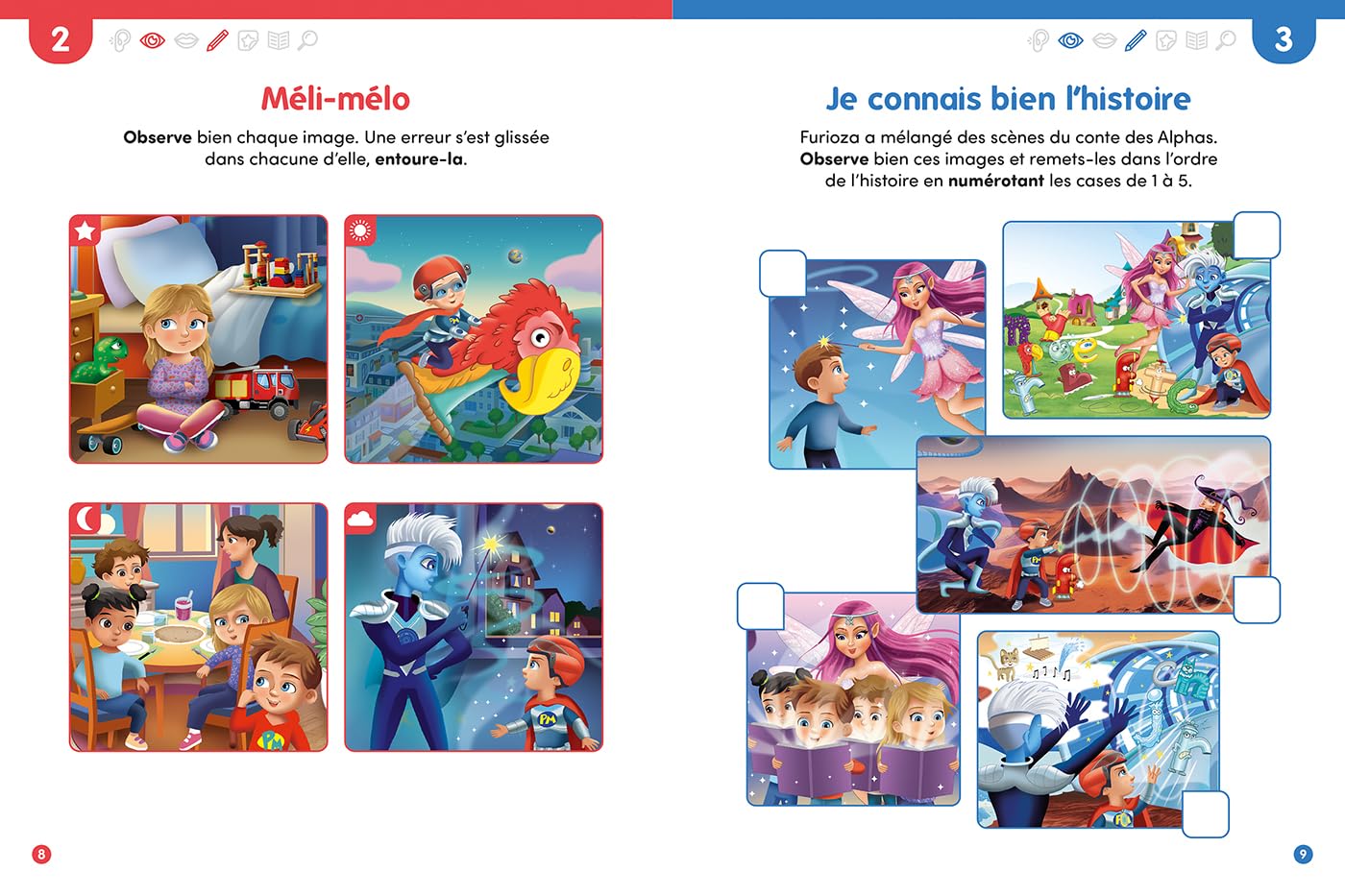 Ma méthode de lecture Les Alphas - Le coffret déclic lecture: Ce coffret contient : le livre du conte, 1 cahier d'activités, 31 figurines Alphas, 11 ... planches de gommettes et 1 poster des Alphas