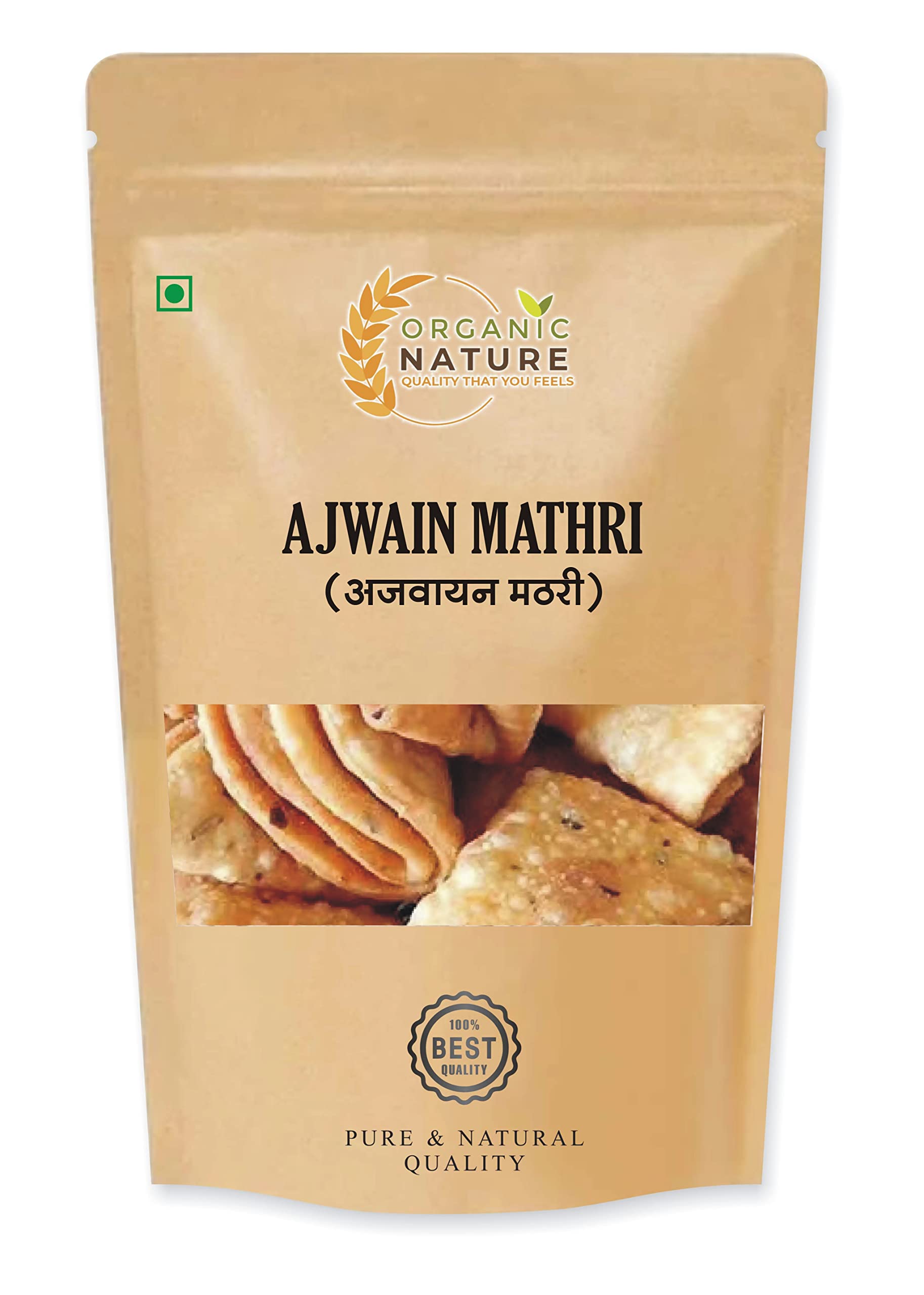 Organic Nature Rajasthani Homemade Ajwain Namkeen Mathi, Indian Masala Crispy Khasta Matthi, Healthy And Hygienic Snacks, Delightful Ready To Eat Mathri (900 Gram) (B08GQF7KX4) Amazon Price History, Amazon Price Tracker