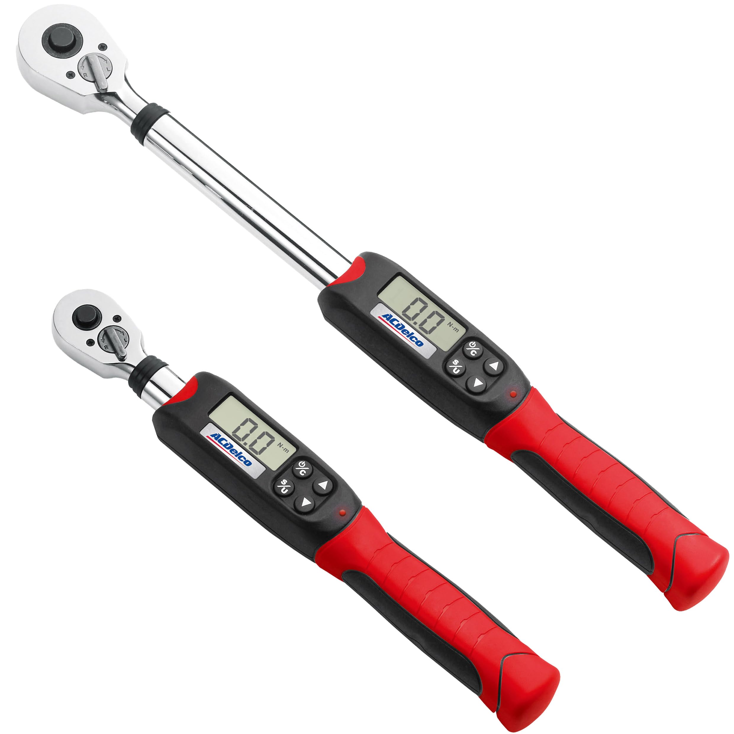 Acdelco Arm601-34 3/8Â & Â½Â Digital Torque Wrench Combo Kit With Buzzer, Flash Notification & Case (Iso 6789 Standard) 4716872182626