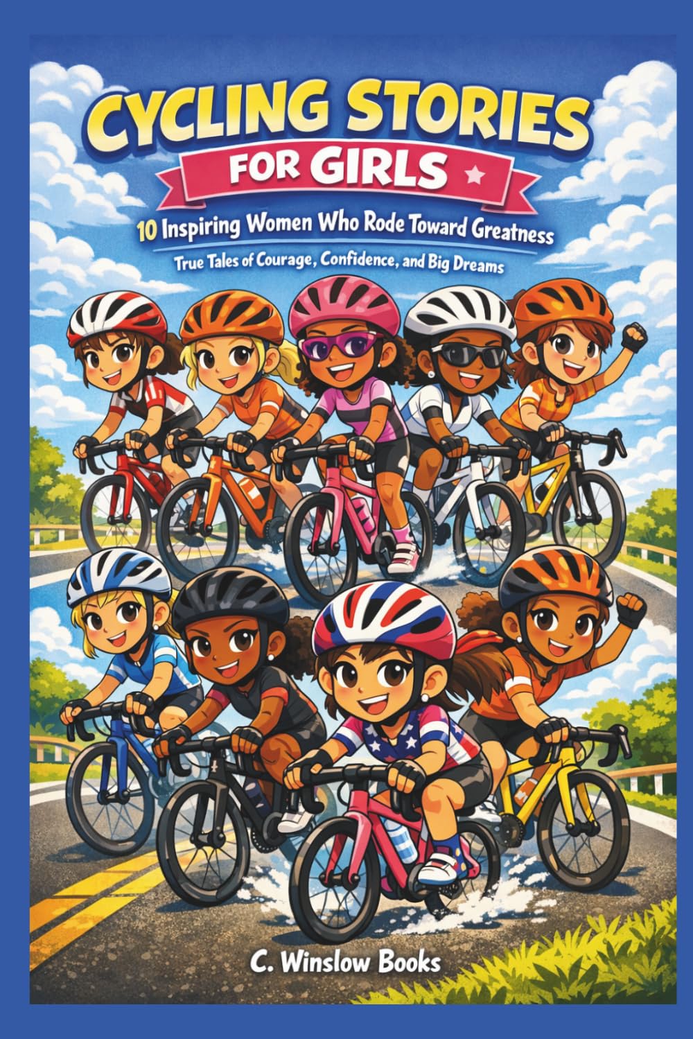 CYCLING STORIES FOR GIRLS: 10 Inspiring Women Who Rode Toward Greatness: True Tales of Courage, Confidence, and Big Dreams (FOR GIRLS CHILD)