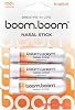 BoomBoom Nasal Stick | Vapor Flow Technology | Cool Refreshing Sensation | Natural Mood Boost | Simple Ingredients | Essential Oils  Menthol Inhaler Tropical
