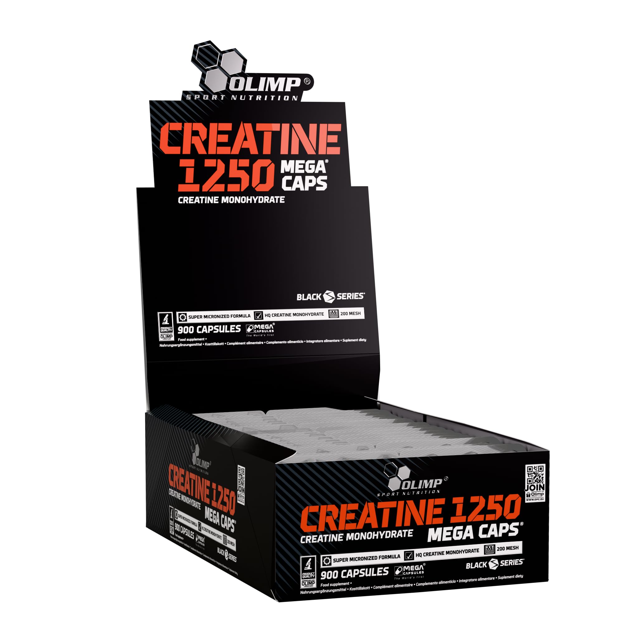 Olimp Sport Nutrition Creatine Mega Caps Acide Aminé Blister de 30 Capsules