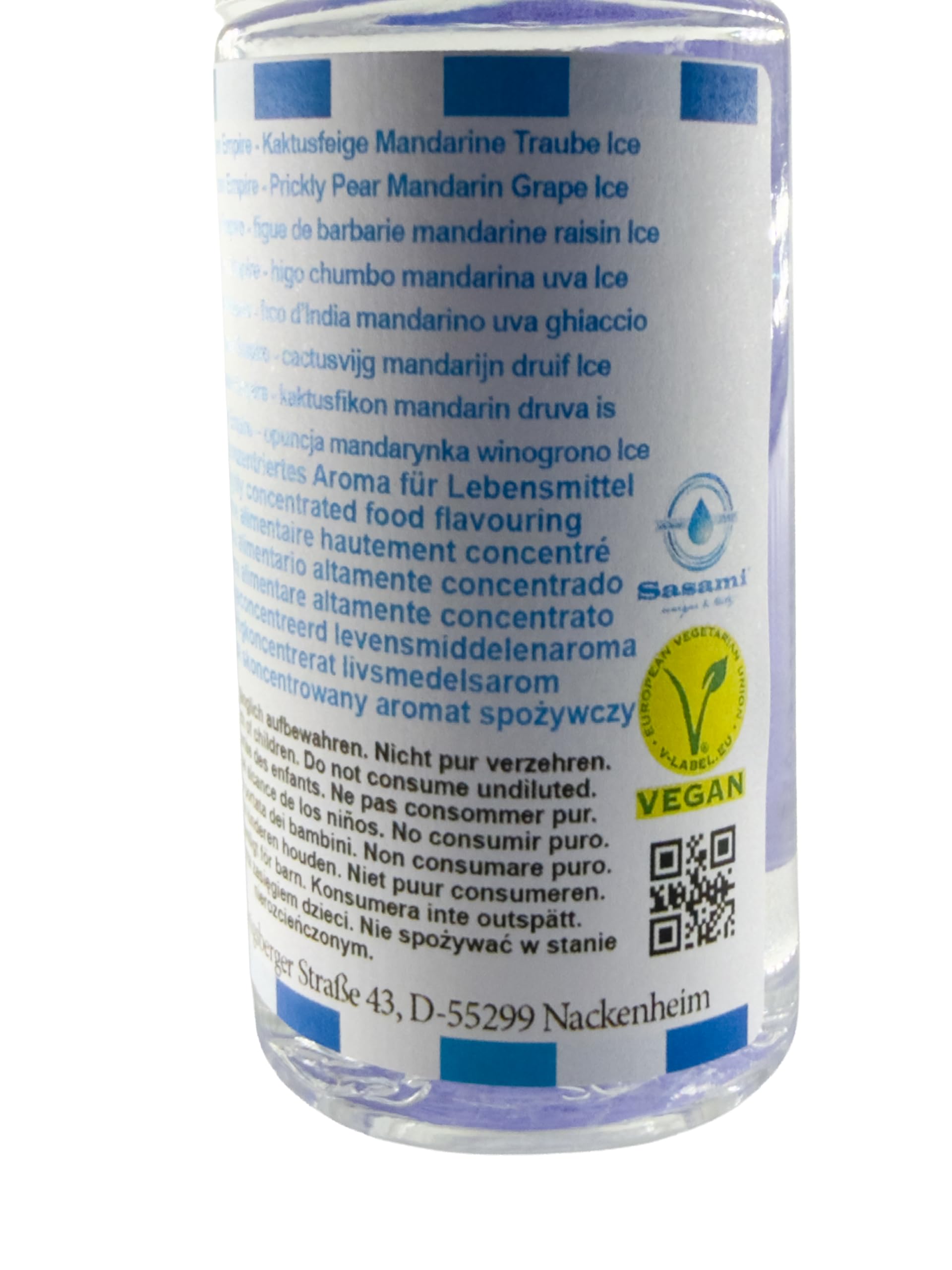 Frozen Empire - fico d’India mandarino uva ghiaccio aroma concentrato - vegano - Sasami - 100ml