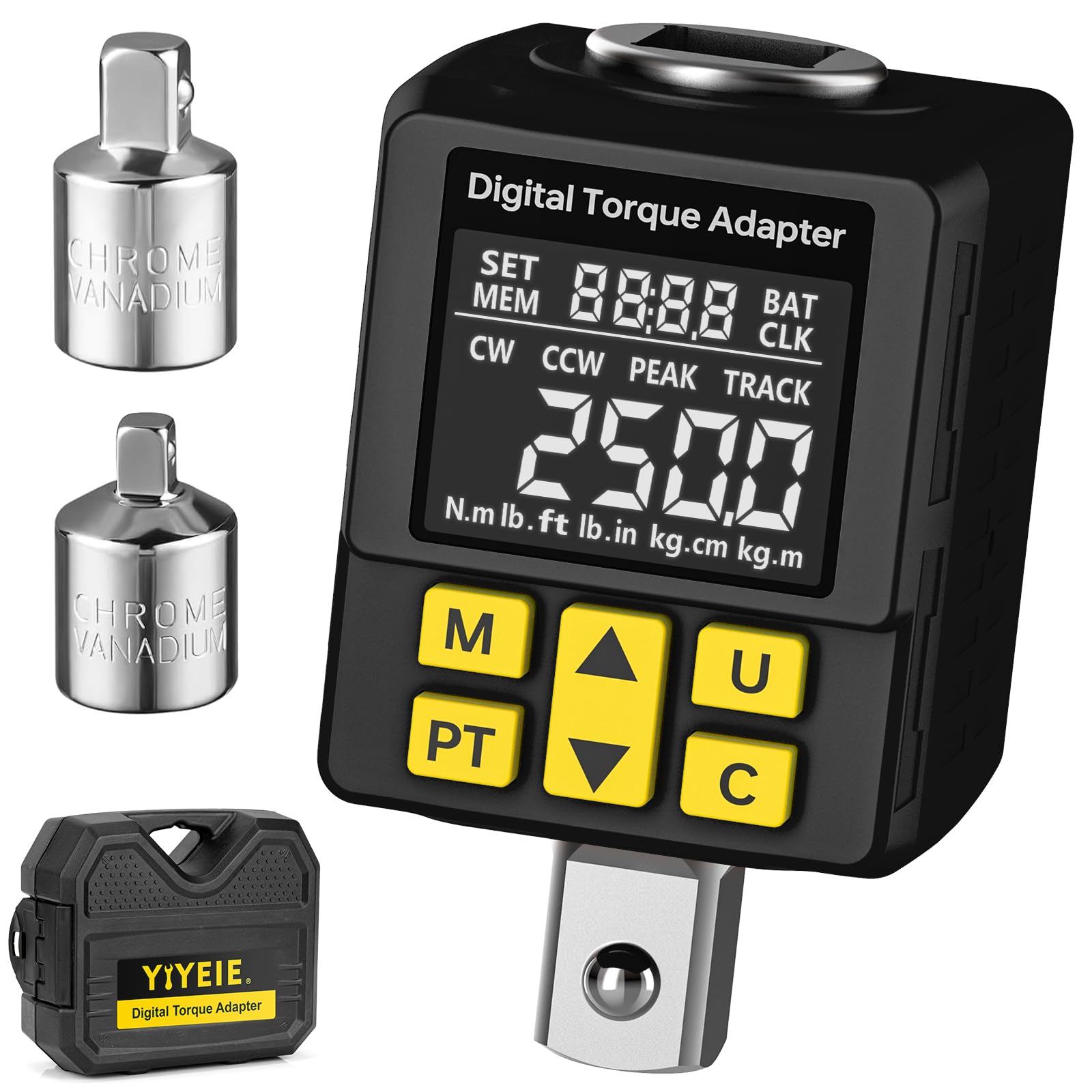 Upgrade 1/2" Digital Torque Adapter for Car, 12.5-250 Ft-lb (±2% Accuracy) — Amazon image 12