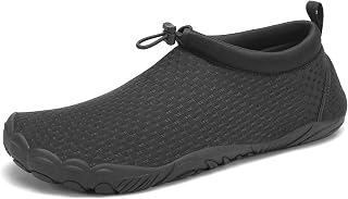 Unisex Badeschuhe Atmungsaktiv Mesh Wasserschuhe Sommer Schnell Trocknend Aquaschuhe Gr.36-46