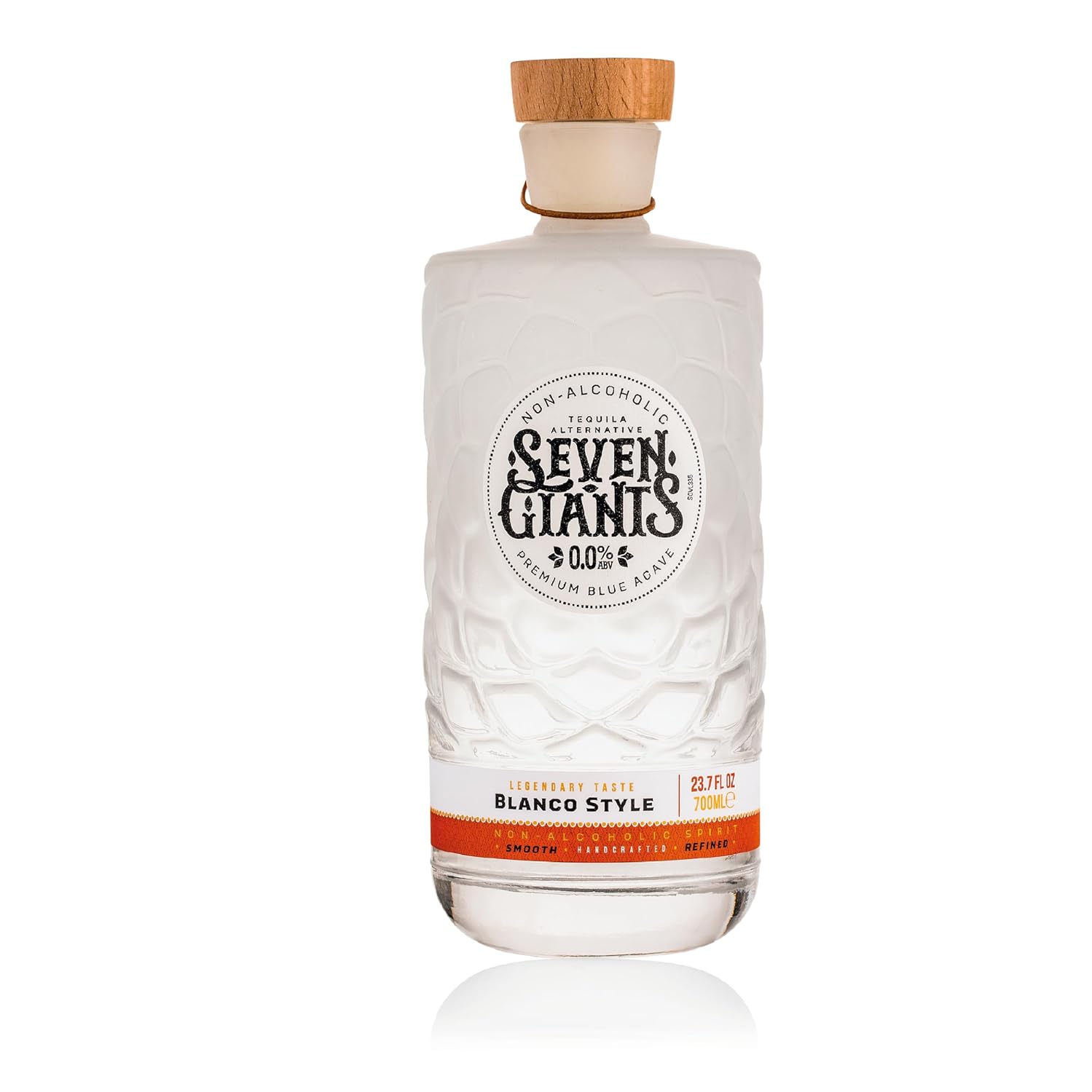 Seven Giants Bundle Reposado Style and Blanco Style Tequila Alternative | Non Alcoholic Spirits | Premium Non Alcoholic Tequila by Spirits of Virtue | Imported by Think Distributors (700ml)
