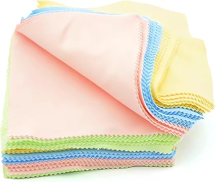 100pcs Microfiber Cleaning Cloth for Glasses Camera Lenses Computer Screens Spectacles