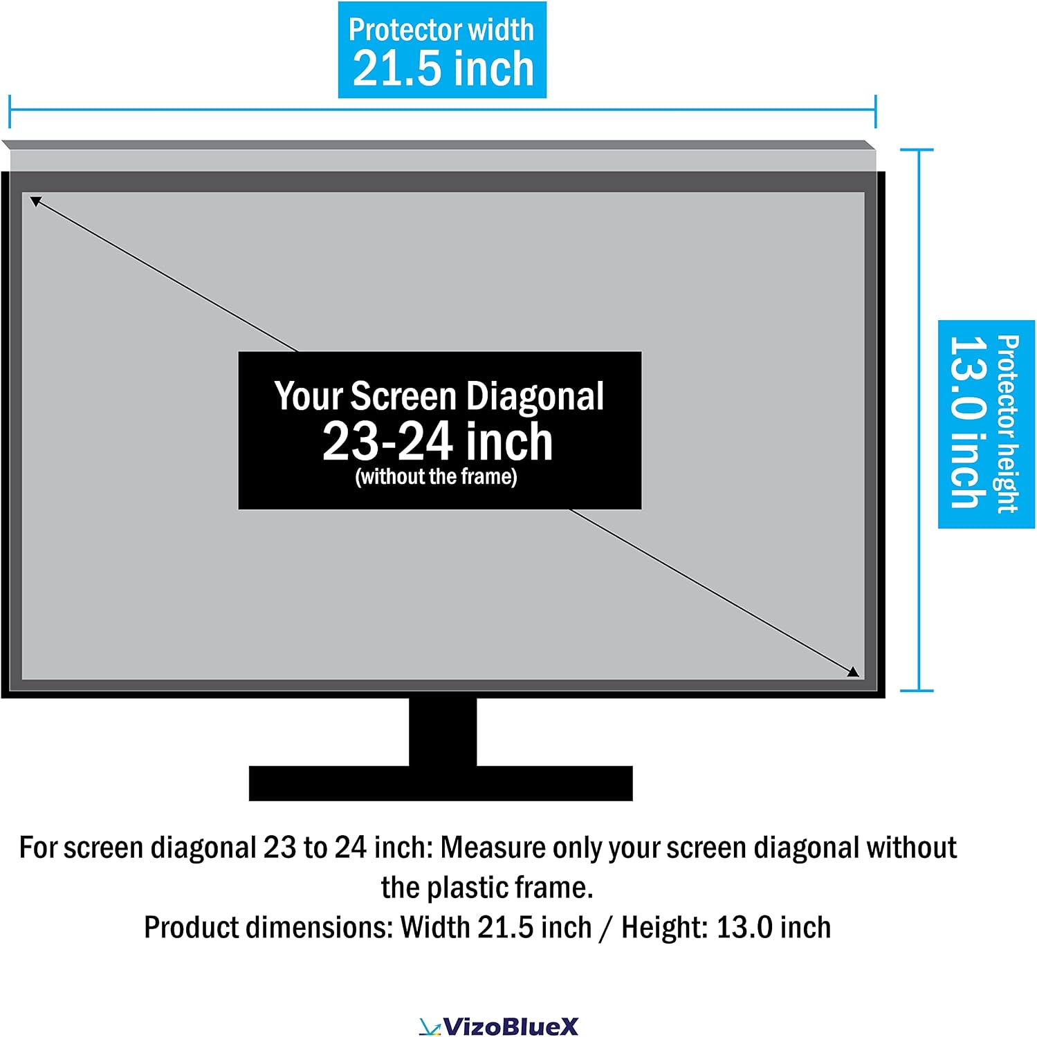 Buy 23-24 inch VizoBlueX Anti-Blue 