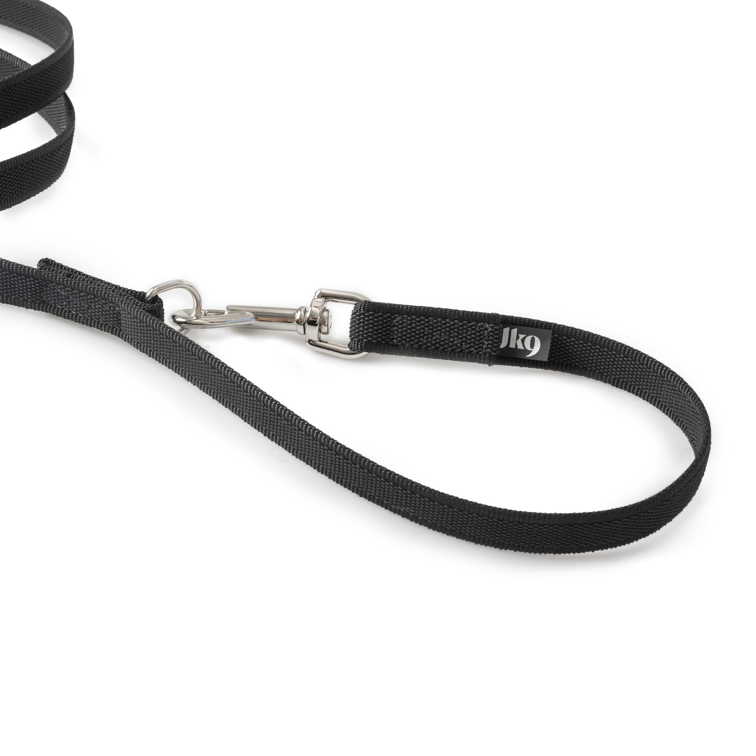JULIUS K-9 216GM-DP Laisse antidérapante Color & Gray, réglable, 20 mm x 2,2 m, Noir-Gris - 4