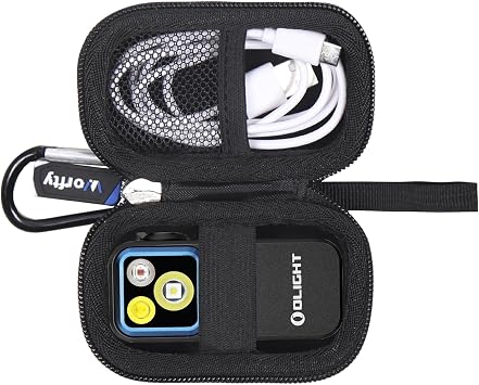 Case for OLIGHT Oclip Ultra/Pro/Pro S EDC Flashlight Clip-on Light Black