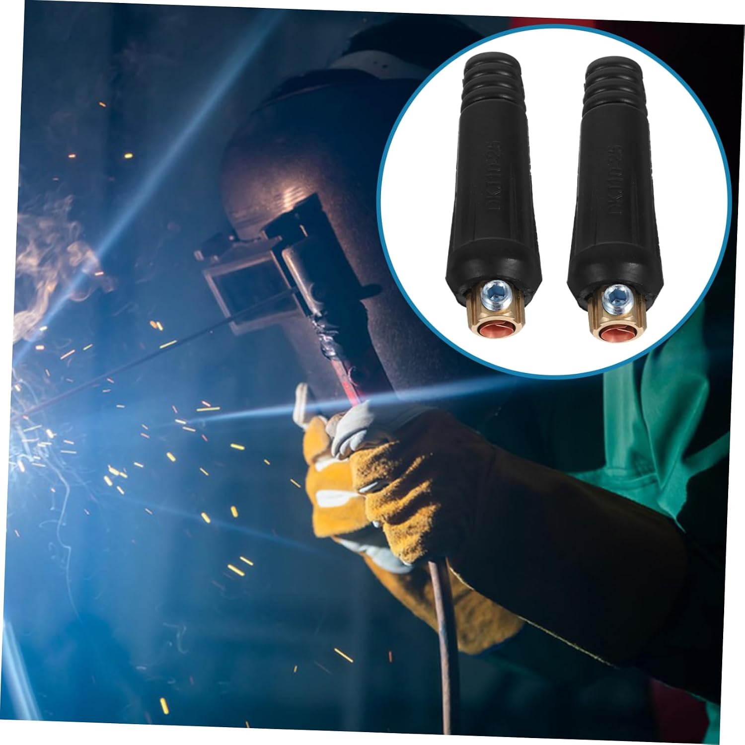Welding Machine Cable Connector Quick Connector 9mm Black