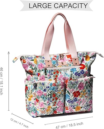 Miniatura 2 de Bolsa de pañales Totepack Mochila 2 en 1 para mujer, multifuncional, de gran capacidad, con bolsillos aislados, viaje