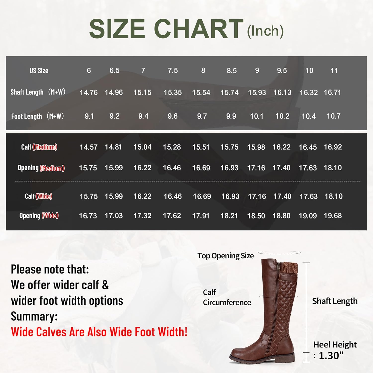 Jeossy Women's 950 Knee High Riding Tall Boots, Comfortable with Metal Buckle and Zipper Boots with Wide Calf and Wide Widths