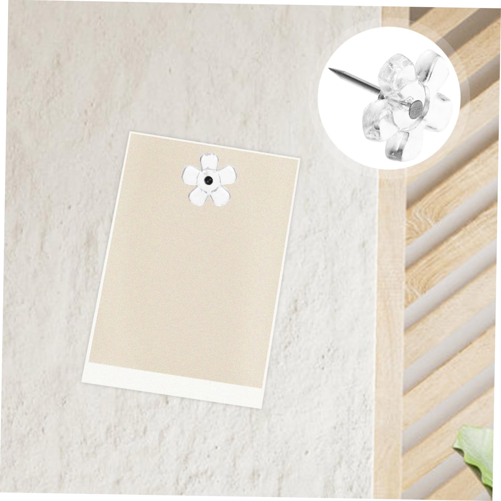4 Sets Handwerkskunst-Karten-reißnägel Für Notiztafeln Büro-reißnägel Foto-reißnägel Blumen-reißnägel Wanddekoration 100 Stück * 4