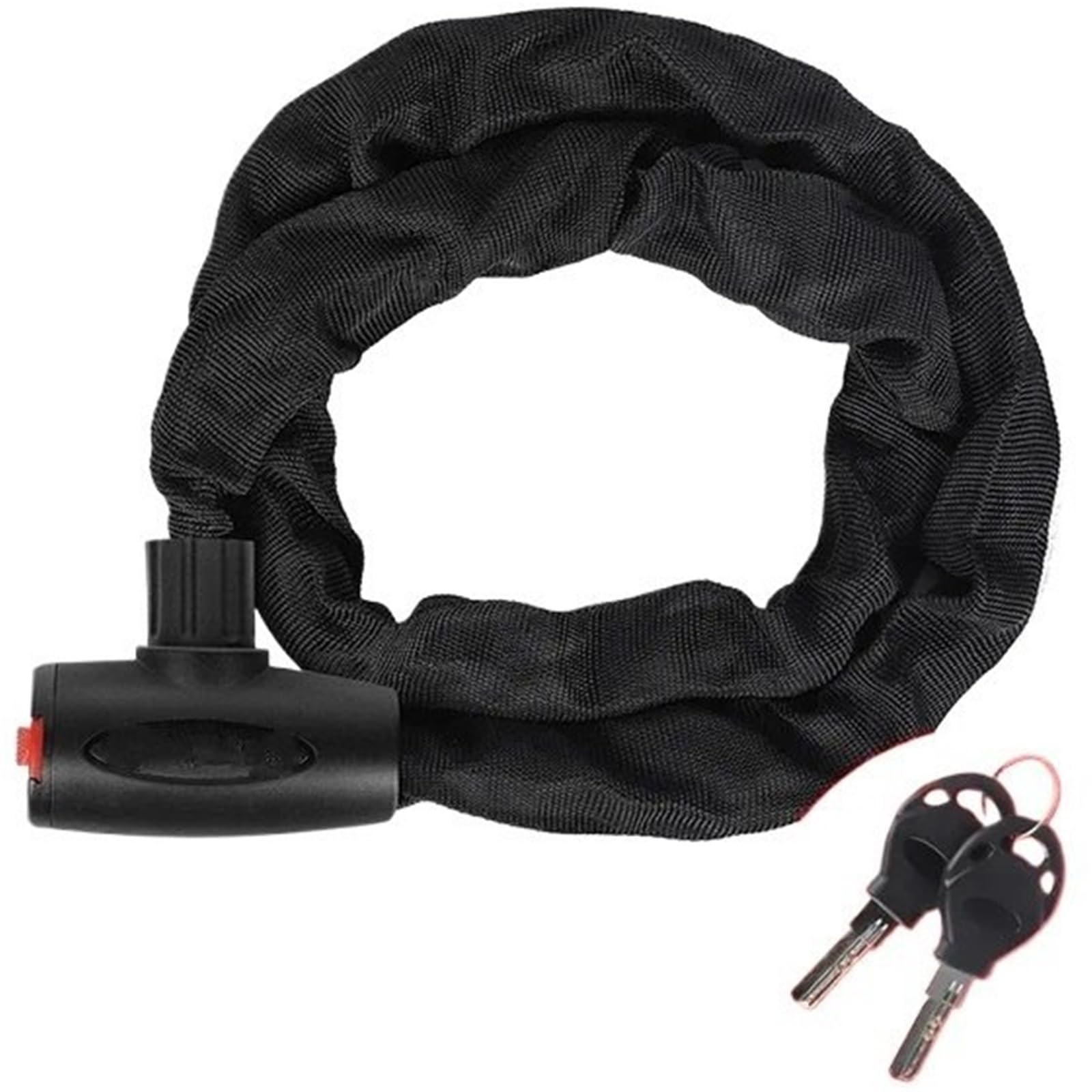 Hdrtcbu Simple 45Cm Chain Lock Steel A3 Anti-Theft Chain Lock Thicken Motorcycle Bicycle 1M Multipurpose Cabinet Door Padlock Bike Accessories Motorbike Lock(Simple 45Cm)