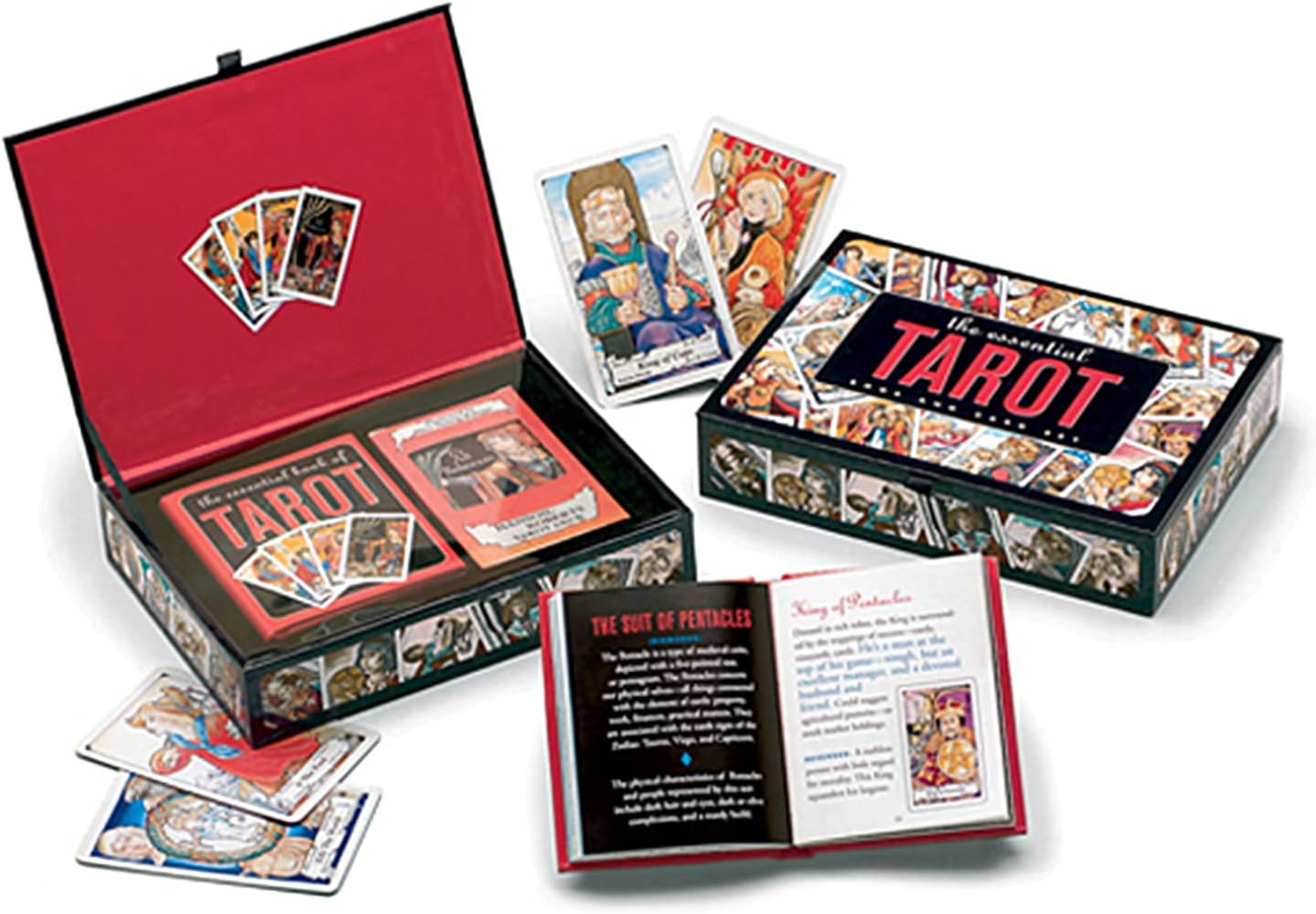 Peter Pauper Press The Essential Tarot Kit: Book and Card Set (Gift Boxes, Activity Kit)