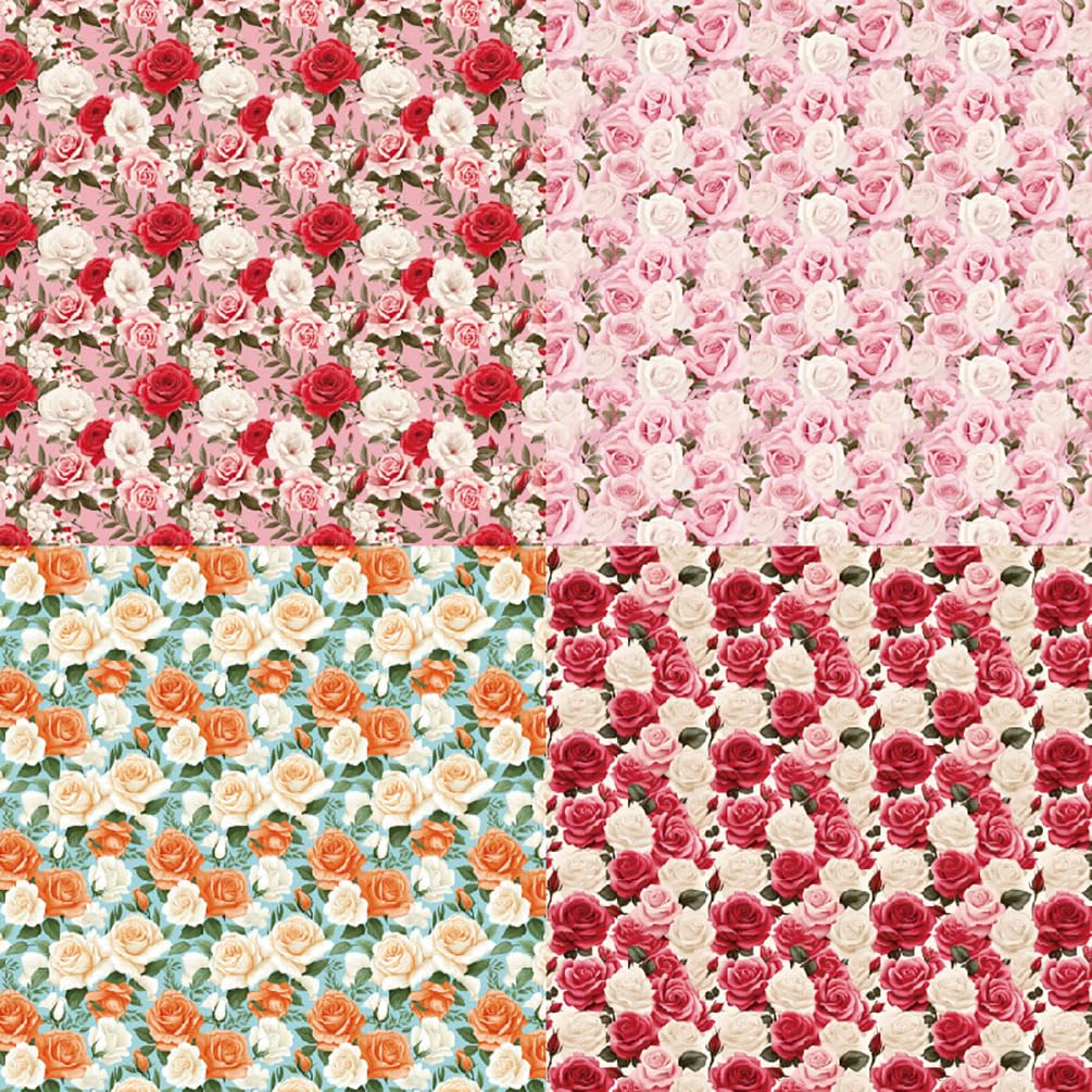 Papier do scrapbookingu, 6"x 6", 48 arkuszy papieru do wzorów, dekoracyjny papier do projektowania rzemiosła do albumu ze zdjęciami DIY, dziennika, kart, artykułów papierniczych