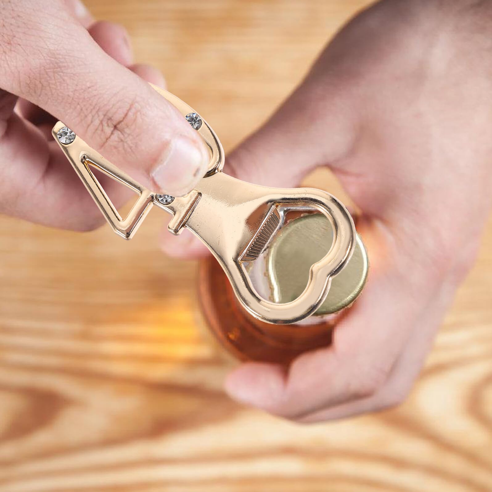 Set 10 Apribottiglie Strass per 40° Compleanno e Anniversario Apribottiglie Multifunzionale per Vino e Birra Bomboniere Eleganti per Feste e Celebrazioni
