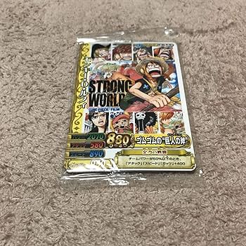 Amazon.co.jp: ワンピース/ONE PIECE データカードダス 劇場限定
