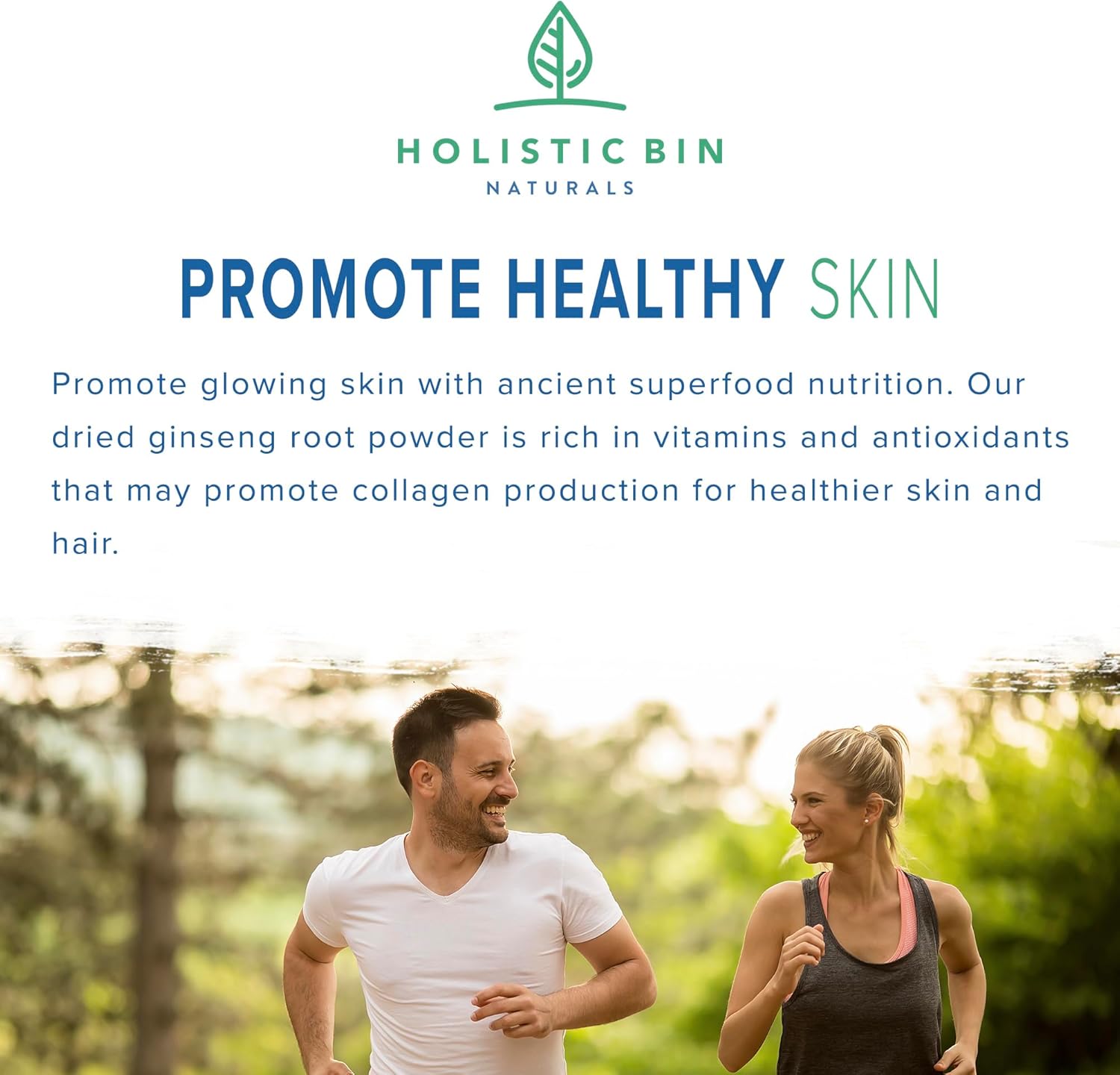 Holistic Bin Korean Red Ginseng Powder Pure Panax Ginseng Supplement | Vegan, Gluten Free, Non GMO, No Fillers | Rich in Ginsenosides (50g) - Image 5