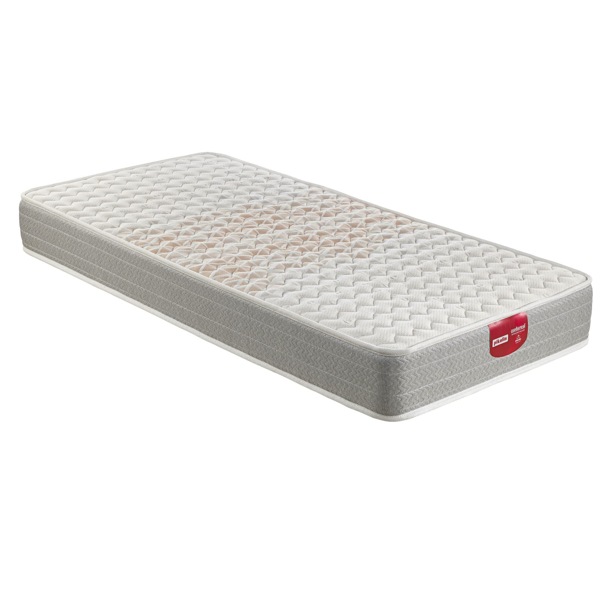 PIKOLIN Colchón Juvenil Apple | Tecnología de Espuma Avanzada HR Confortcel | Firmeza Alta |Altura 22 cm | 90x190