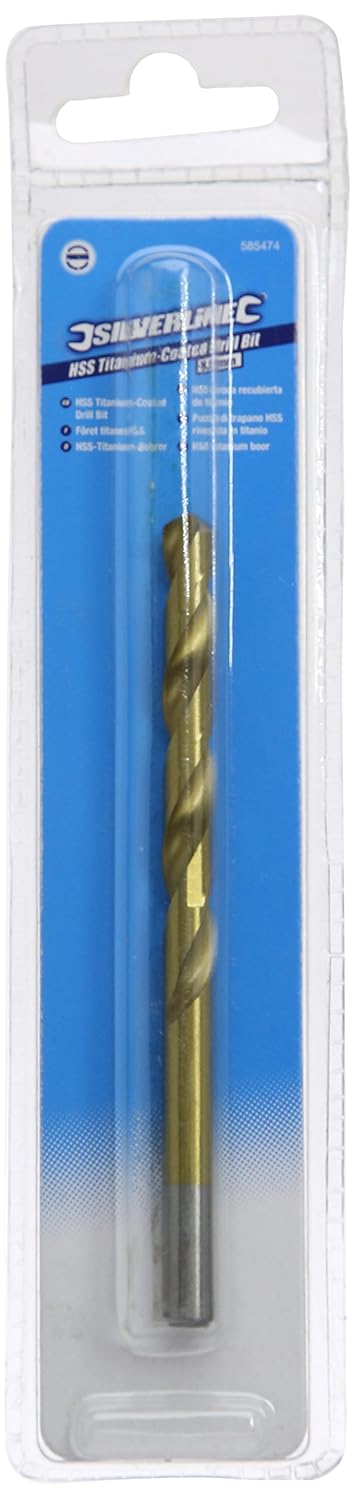 Silverline HSS Titanium-Coated Drill Bit