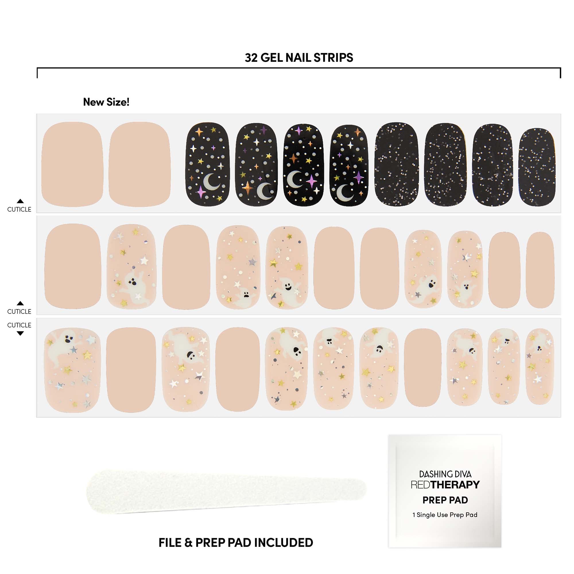 Dashing Diva Gloss Halloween Gel Nail Strips