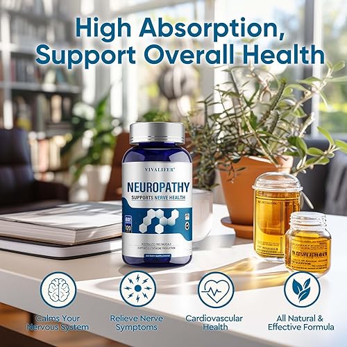 Miniatura 7 de Neuropatía con ácido alfa lipoico - 120 Cápsulas