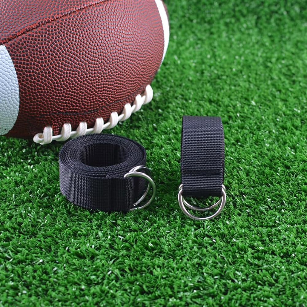 Amazon.com: Clocean Durable Web Football Belt with Two  display picture 3