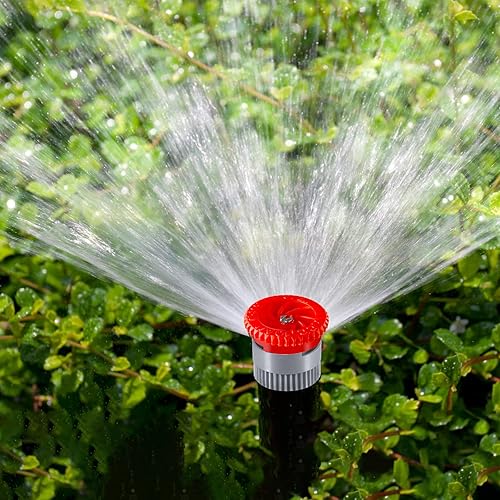 Miniatura 5 de 24 boquillas de arco variable, cabezales de aspersor emergentes de repuesto compatibles con la mayoría de rociadores ajustables emergentes para