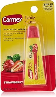 Carmex Moisturizing Lip Balm Fresh Strawberry, 10 Gm
