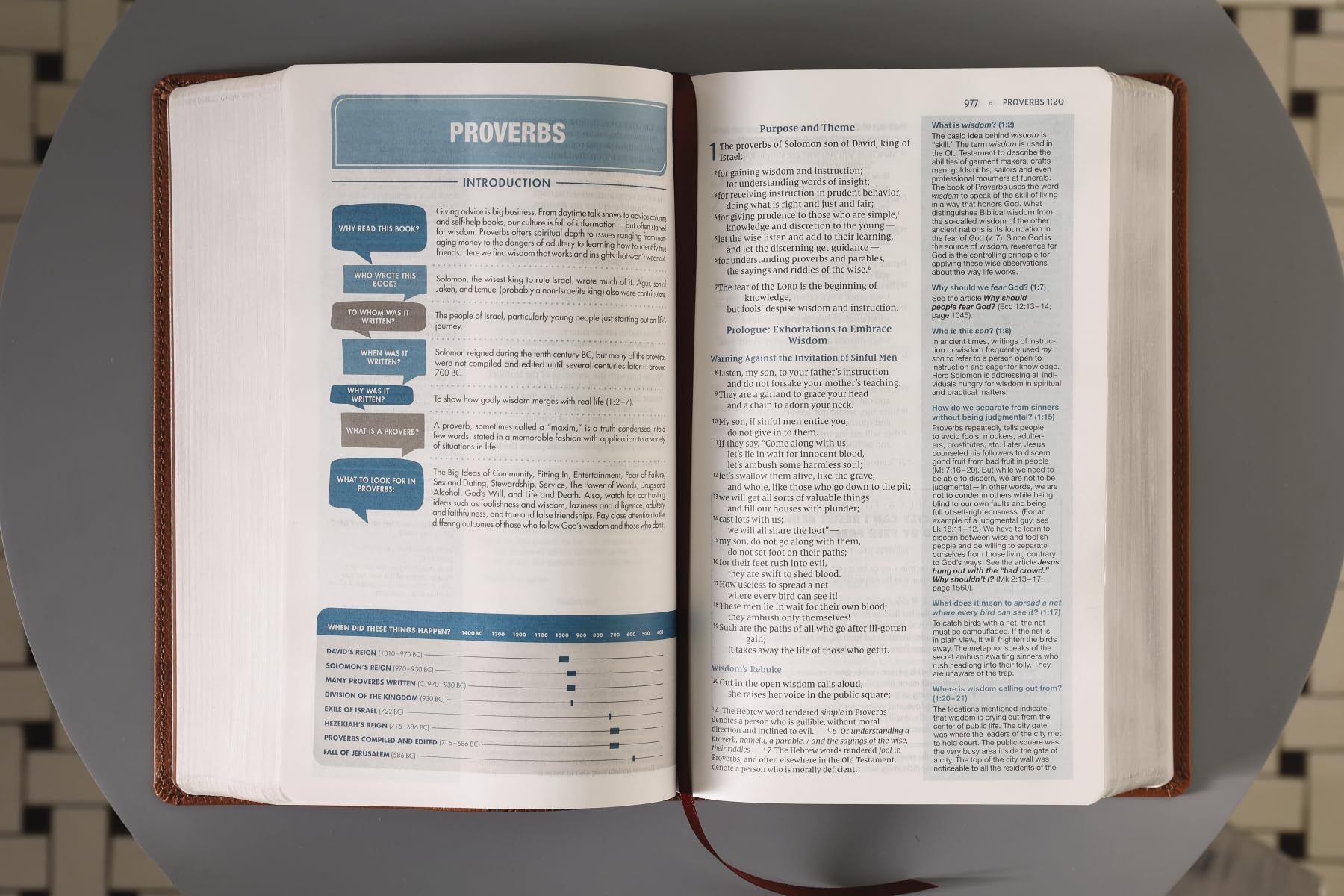 Holy Bible: New International Version, Quest Study Bible for Teens, The Question and Answer Bible, Leathersoft, Brown, Comfort Print