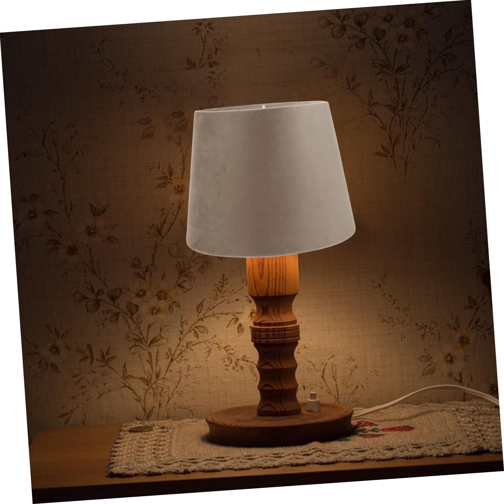 MAGICLULU Lampenschirm für Stehlampe aus Dekorativer Lampenschirm für Schreibtischlampe Ersatzschirm für Tischlampe Innenbereich