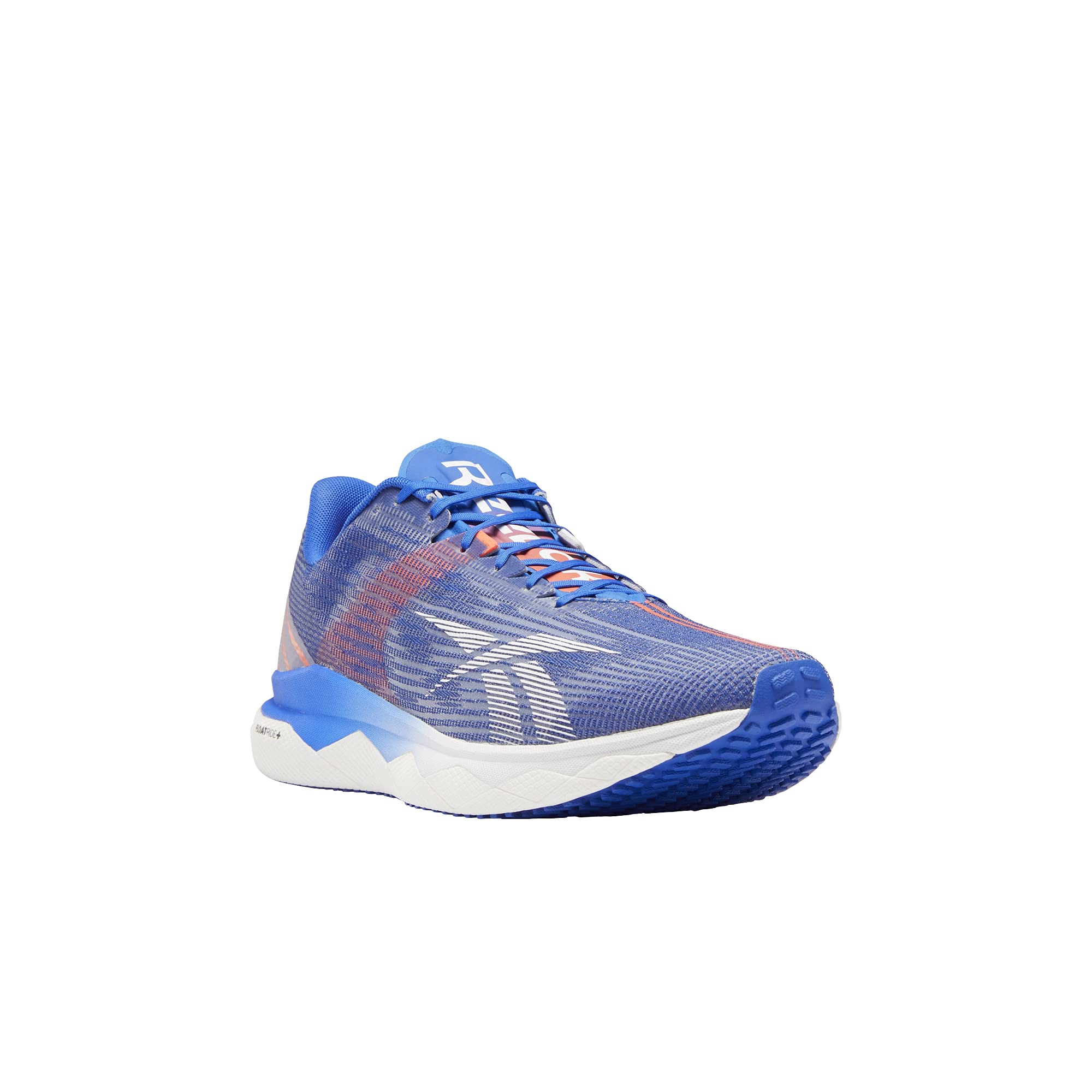 NEW REEBOK men\'s floatride run fast 3.0 shoes in court blue/white/orange flare Men main image 3