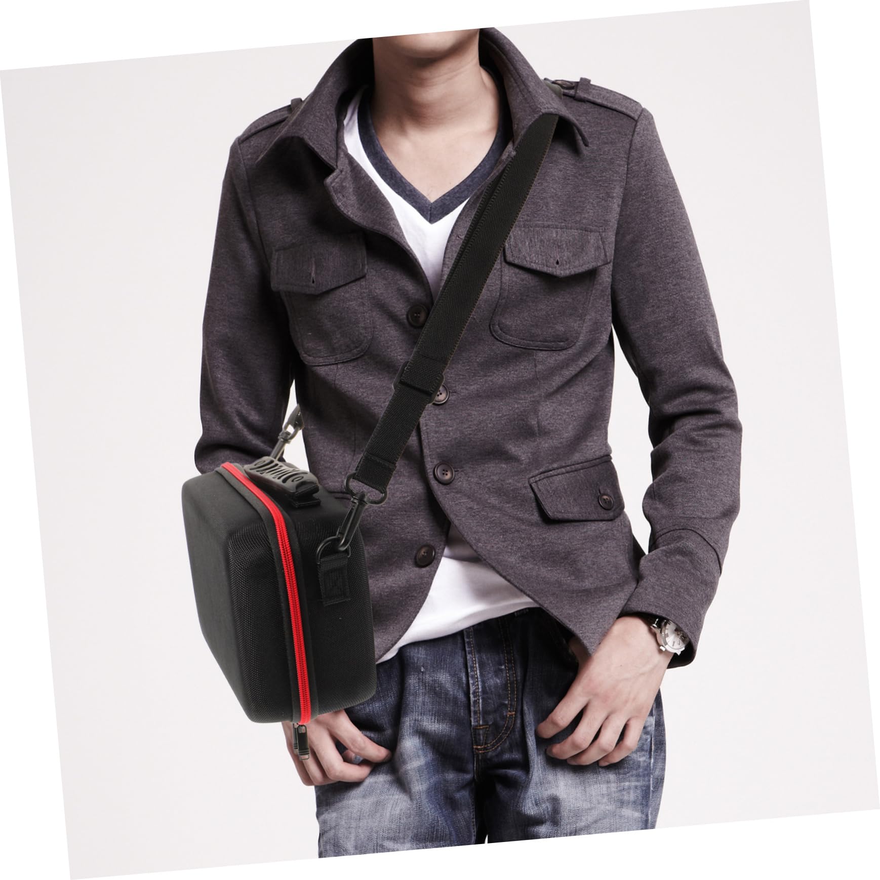 Angoily custodia digitale piccola borsa fotografica piccole custodie per macchine fotografiche sacchetti con manici travel kit custodia rigida per fotocamera accessorio della fotocamera