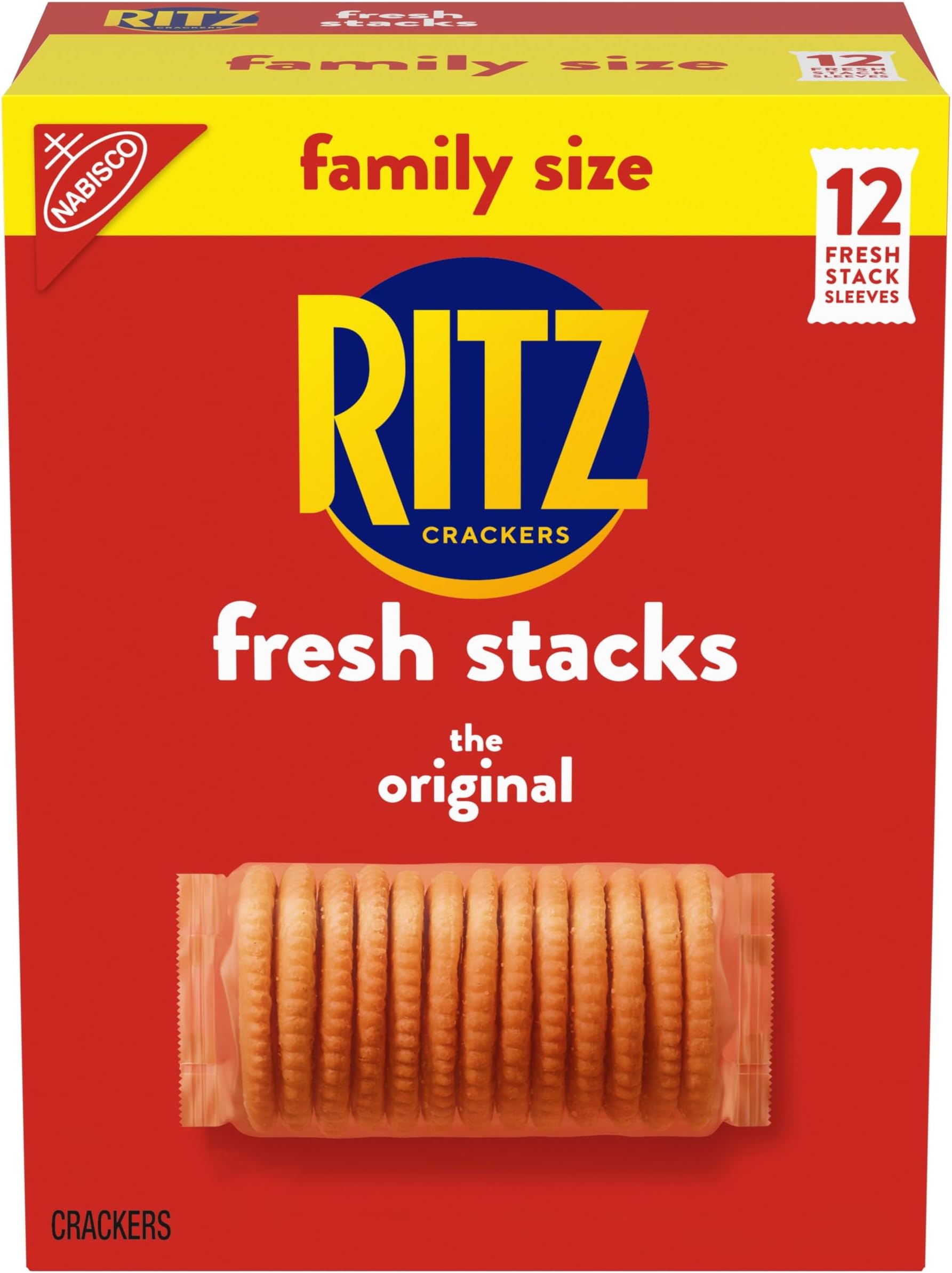 Fresh Stacks Original Crackers, Family Size, 17.8 oz