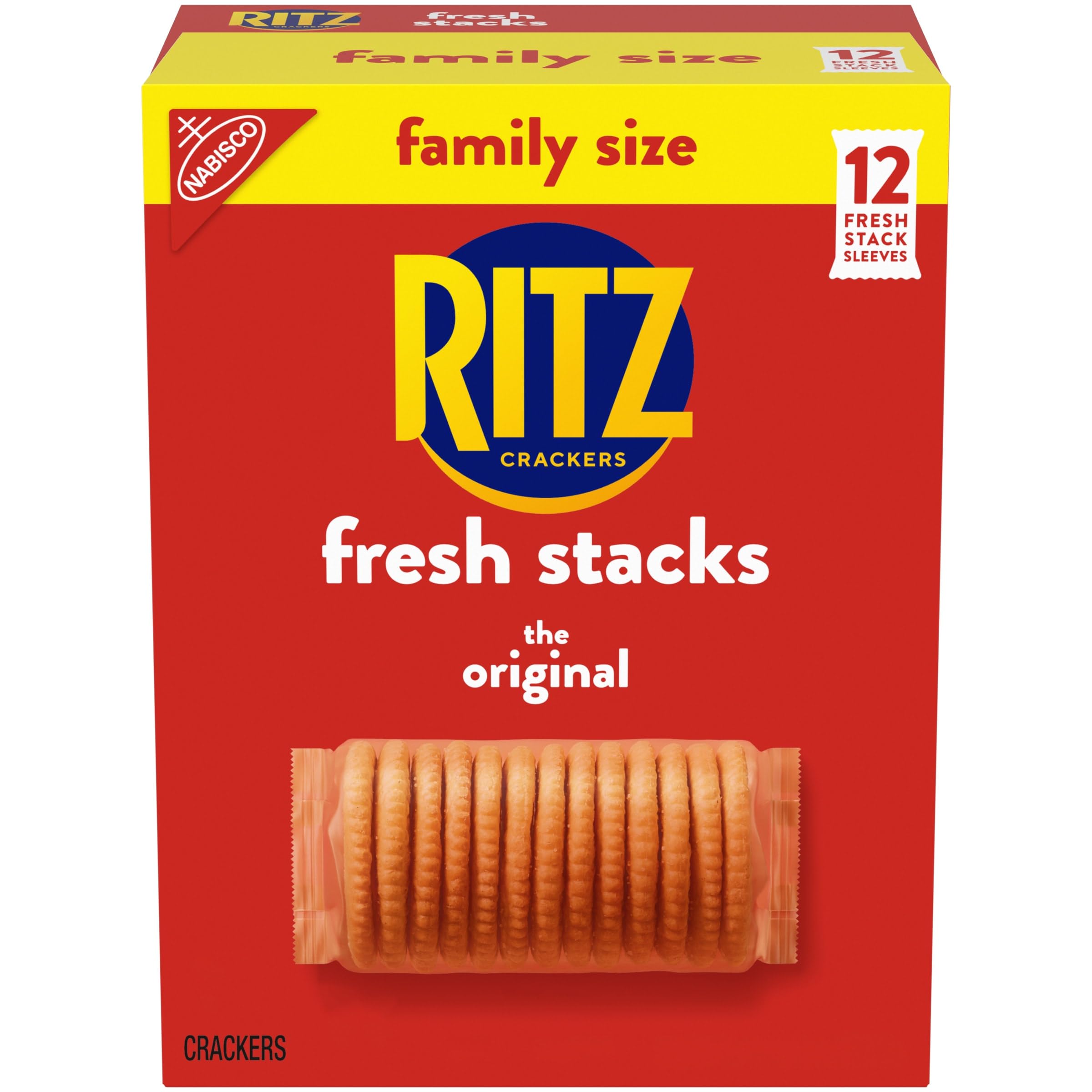 Fresh Stacks Original Crackers, Family Size, 17.8 oz