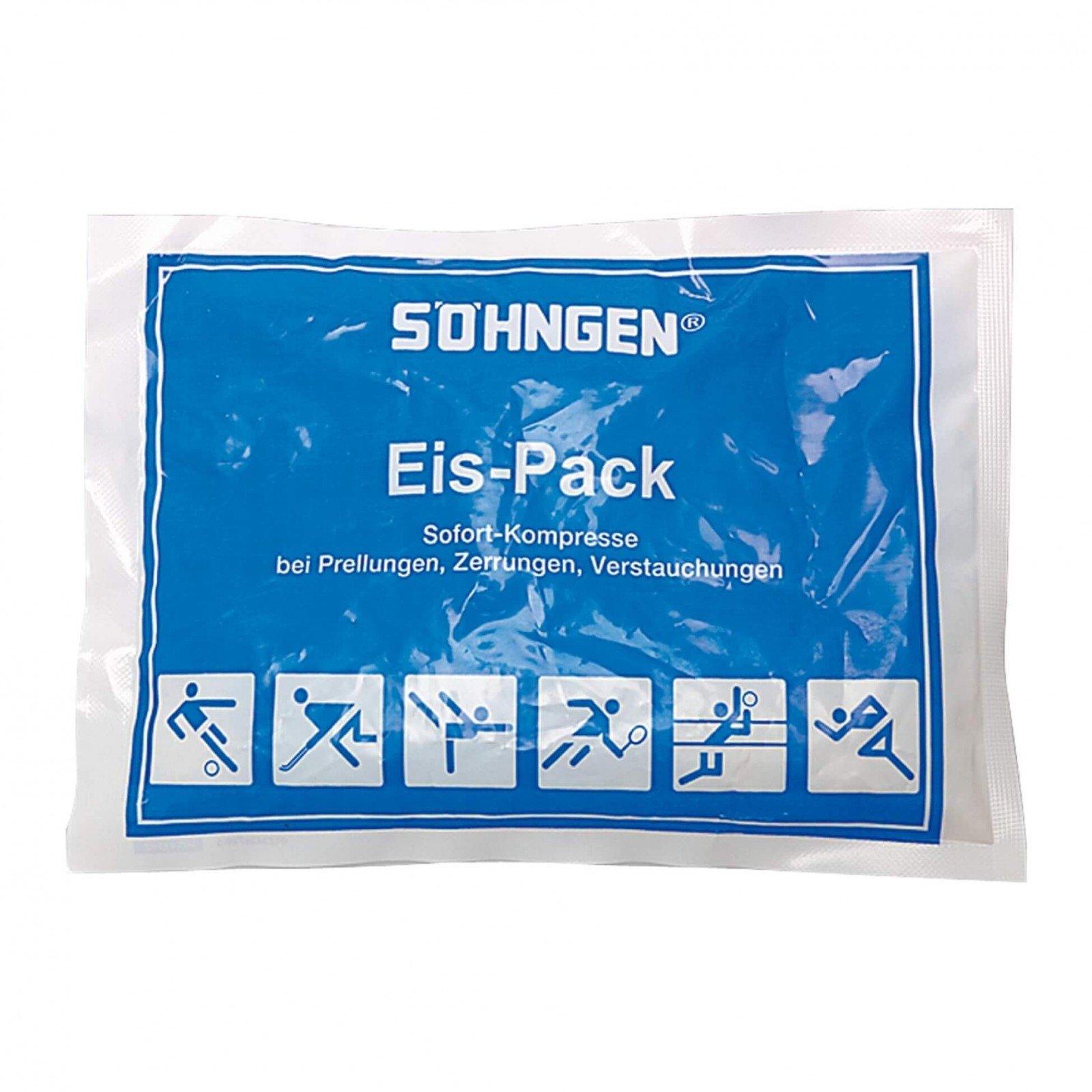 söhngen 12 Stück Kältepack Eis-Pack Kühlakku Kälteakku VPE, Gel, Reusable, Blau, Kühlkompresse Drogerie & Körperpflege