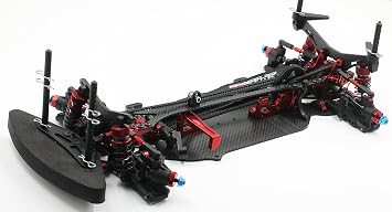GTBRacing SPEC-R R1 110 Scale RC 1/10 Electric Touring Car 4WD Carbon Fiber Main Chassis Body Frame Component Kit DIY